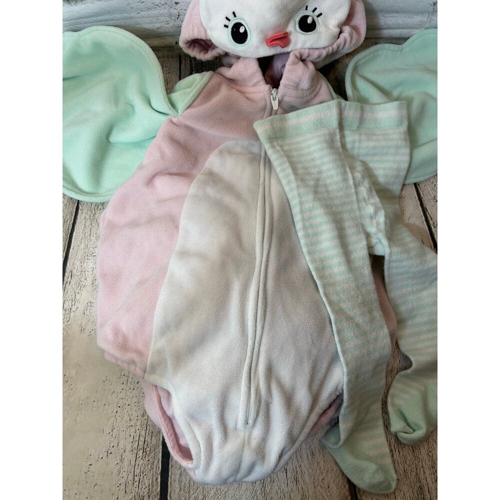 Carter's Pink and Mint Owl Costume - Picture 5 of 8